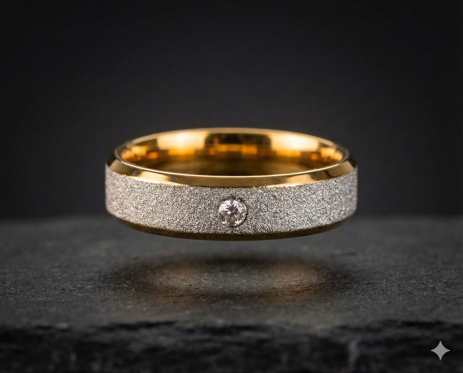 Aliança Vincere 6mm Italiana