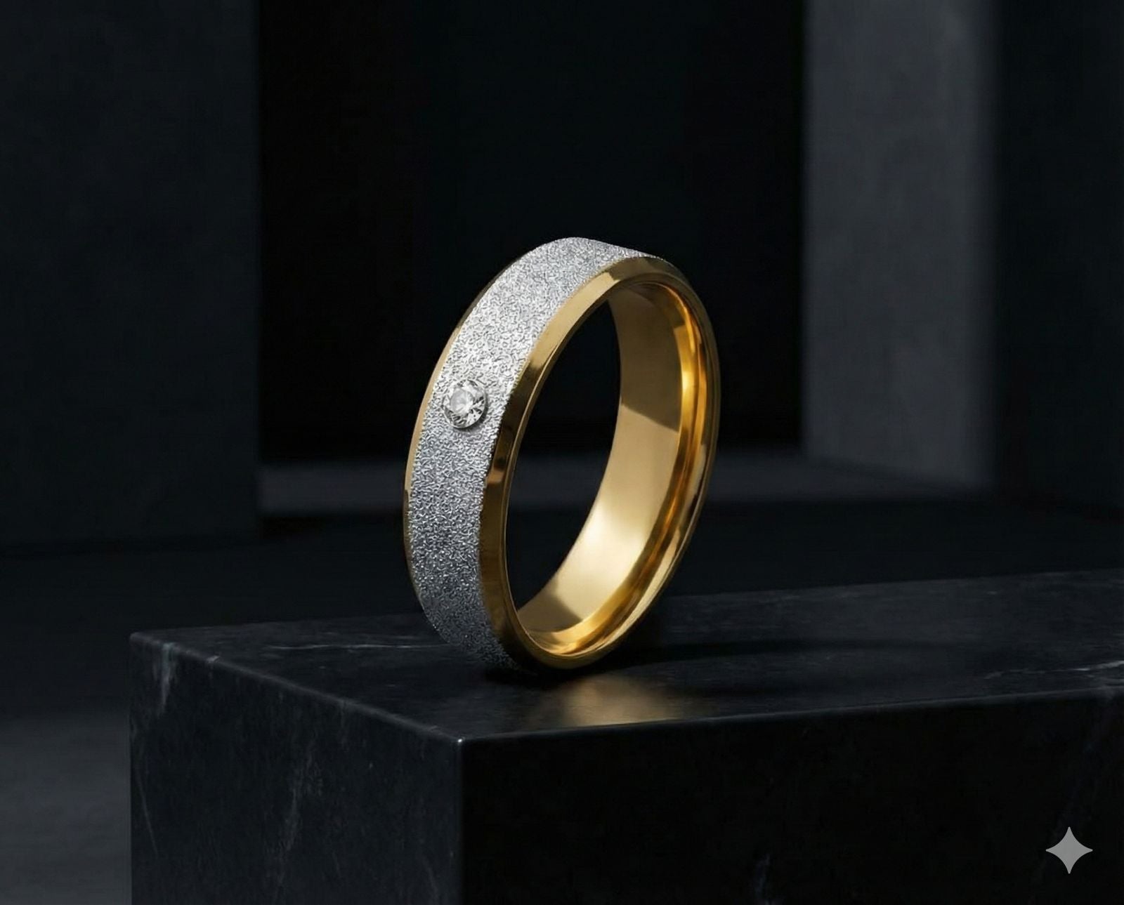 Aliança Vincere 6mm Italiana