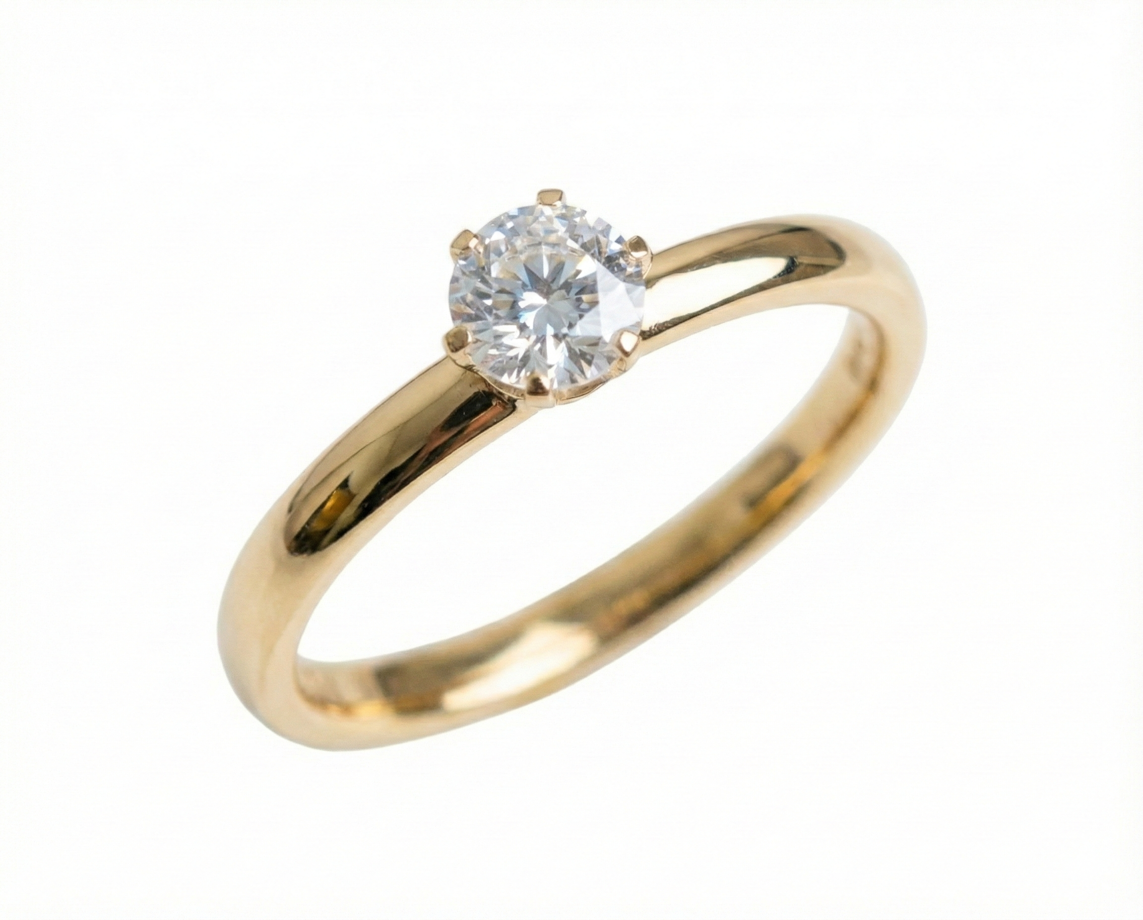 Anel Solitário Angelical