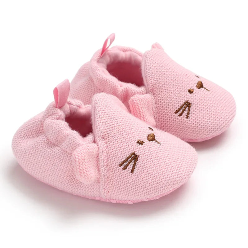 Cotton-Lined Baby Booties – Stay-On Comfort Fit