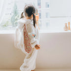 Baby Rabbit Romper – Newborn Hooded Plush Jumpsuit for Boys & Girls