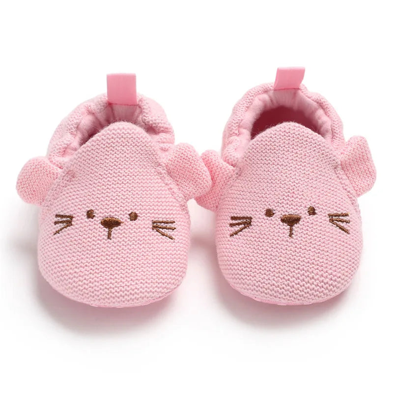 Cotton-Lined Baby Booties – Stay-On Comfort Fit