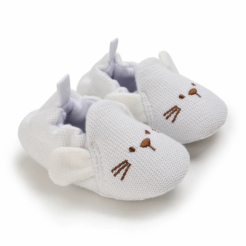 Cotton-Lined Baby Booties – Stay-On Comfort Fit
