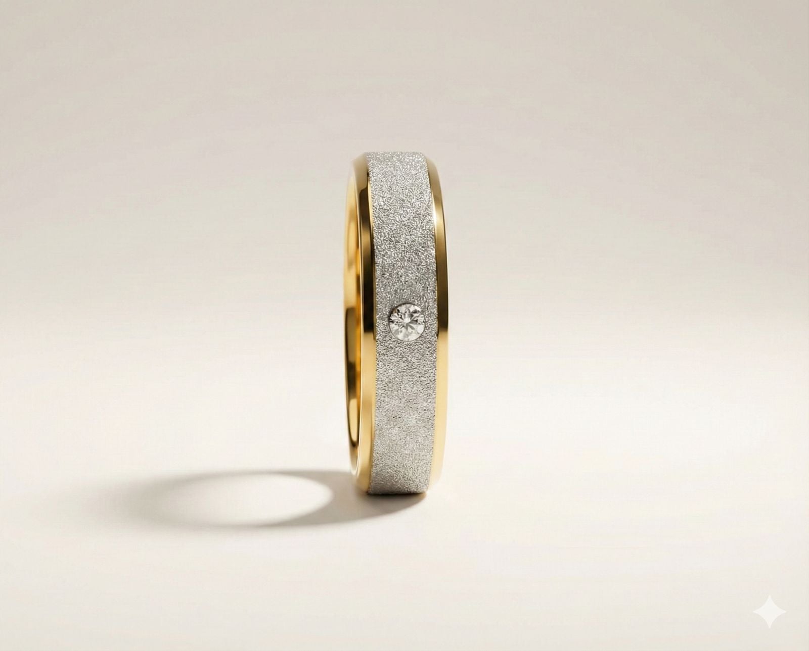 Aliança Vincere 6mm Italiana